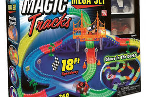 Набор автотрек Magic Tracks 360 деталей и две машинки (258585)