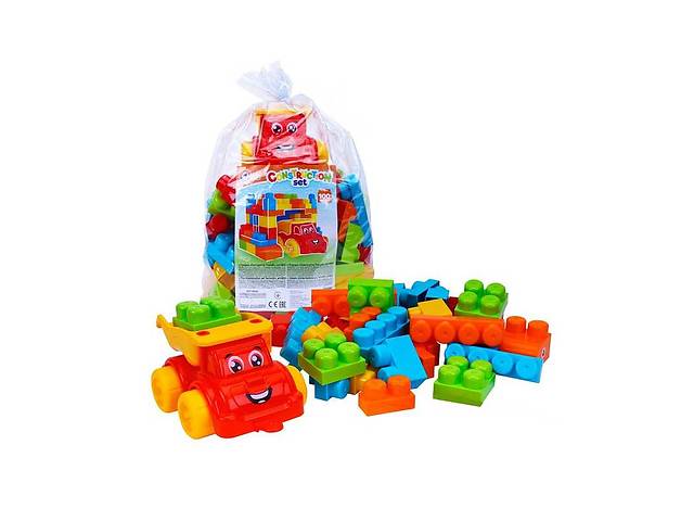 Набор детский конструктор Technok Toys 100 деталей Multicolor (105731)