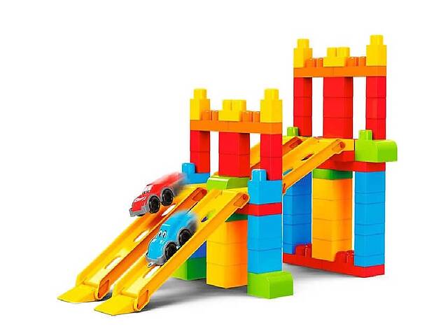 Набор детский конструктор Technok Toys 90 деталей 2 машинки Multicolor (103563)