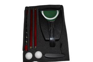 Набор для офис-гольфа Z.F.Golf в полиэтиленовом пакете с устройством автоматического возврата мяча (A-2038AS-2)