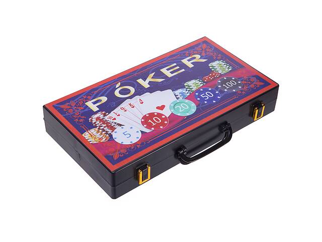 Набор для покера в пластиковом кейсе SP-Sport 300S-2A 300 фишек