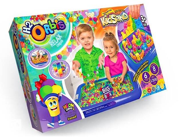 Набір для творчості Danko Toys 3в1 Big Creative Box ORBK-01 з орбізами