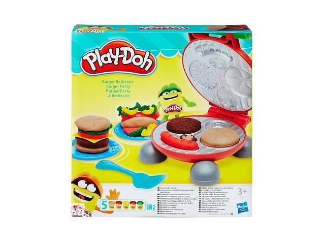 Набір для творчості Hasbro Play-Doh Бургер гриль (B5521)