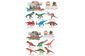Набор динозавров BY168-983-984 6 шт/уп