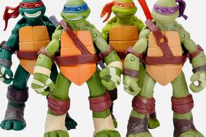 Набор фигурок 4 шт м\ф 'Черепашки Ниндзя' - TMNT, 12CM Купи уже сегодня!