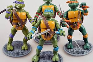 Набор классических фигурок 'Черепашки Ниндзя', 4в1, 15 см - Ninja Turtles, TMNT 1988 Купи уже сегодня!