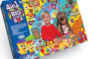 Набор креативного творчества Big Creative Box 4 в 1 укр Dankotoys (BCRB-01-01U)