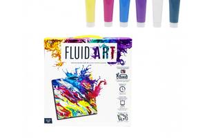 Набор креативного творчества 'Fluid ART' Danko Toys FA-01-01-2-3-4-5 FA-01-04