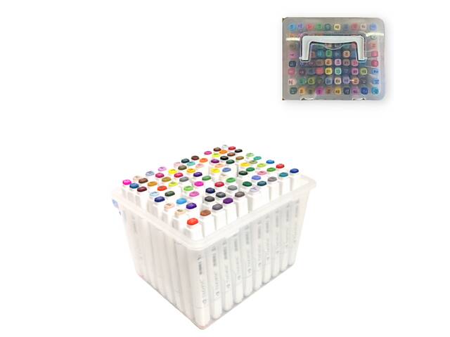 Набор маркеров TOUCH BOOL Sketchmarker в пластиковом боксе 80 цветов TF80-PL белый (TF80-PL_684)