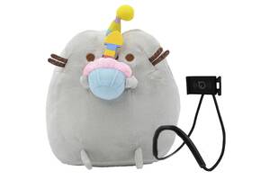 Набор Мягкая игрушка кот с кексом Pusheen cat + подарок (n-1045)