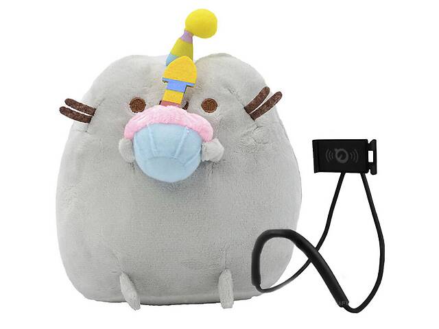 Набор Мягкая игрушка кот с кексом Pusheen cat + подарок (n-1045)