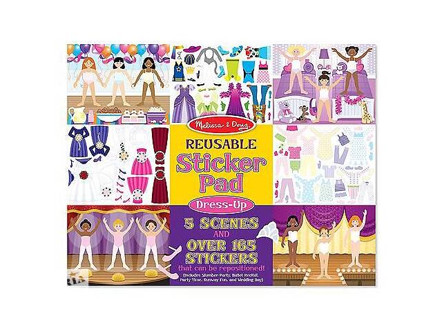 Наклейки объемные многоразовые Melissa & Doug Мода MD14198