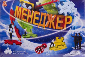 Настільна гра, більша, 'МЕНЕДЖЕР' українською мовою.