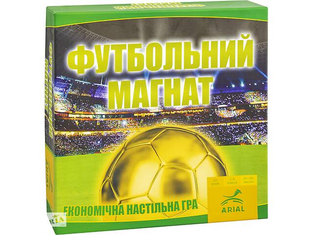 Настільна гра Футбольний магнат Arial 910176 укр. мовою