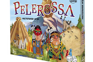 Настільна гра, гра-бродилка ' Pelerossa' російською мовою, в коробці 37х25,5х2 см
