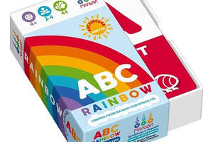 Настільна навчальна гра ABC rainbow 360050, 44 картки