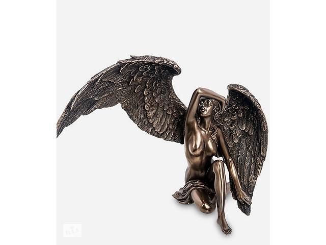 Настольная статуэтка Veronese Девушка Ангел 18х26 см 1906308 бронзовое покрытие Купи уже сегодня!