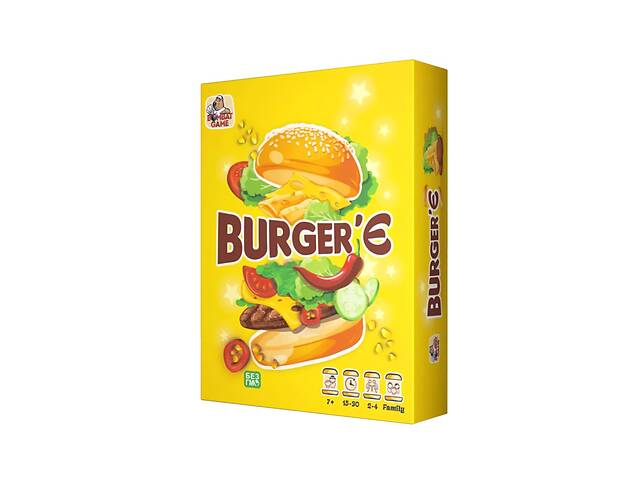 Настольная игра 'Burger'Є' Bombat 800415 Укр