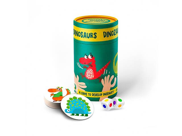 Настільна гра DoDo Динозаври 300207, 27 карток