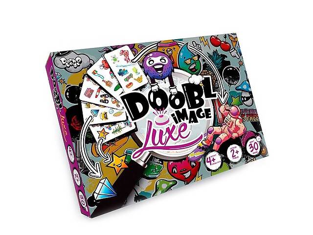 Настольная игра 'Doobl Image Luxe' Danko Toys DBI-03-01