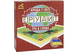 Настільна гра Ерудит. Гра в слова Arial 910107 укр. мовою