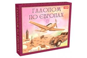 Настільна гра 'Галопом по Європах' 0840 розвиваюча