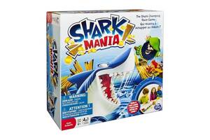 Настільна гра Shark Mania Spin Master Акула манія дитяча настілка