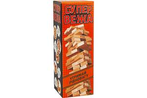 Настільна гра Супер вежа Дженга Arial 910114, 54 блоки