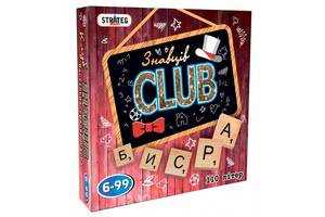 Настольная игра Знатоков CLUB укр Strateg (702)