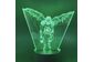 Настольный светильник-ночник Рюк в полете - Тетрадь смерти Ryuk Death Note 3D USB 16 цветов (8217)