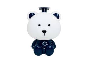 Ночник детский 'Медведь' Mega Zayka MGZ-1406(Blue) сетевой питание от USB