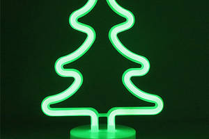 Ночник неоновый лампа Елочка Christmas Tree