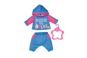 Одежда для куклы Спортивный костюм blue BABY born DD657357