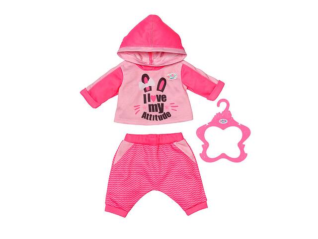 Одежда для куклы Спортивный костюм для бега pink BABY born DD657356