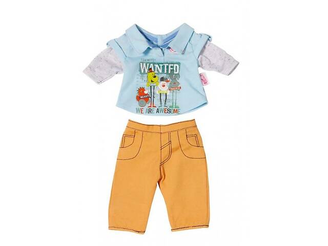 Одежда костюм для куклы мальчика Baby Born Zapf Creation IR29085 ...