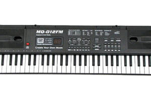 Орган игрушечный Metr+ на 61 клавишу MQ-012FM (от сети с микрофоном FM радио)