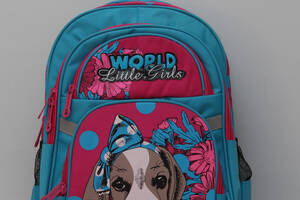 Ортопедичний шкільний рюкзак для дівчинки / Ортопедический школьный рюкзак для девочки