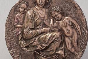 Панно Картина с креплением на стену Veronese Мария с Иисусом 22 см 75383 Купи уже сегодня!