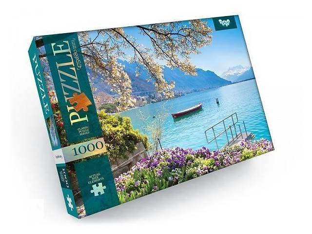 Пазл 'Montreux Riviera' Danko Toys C1000-10-02, 1000 ел.