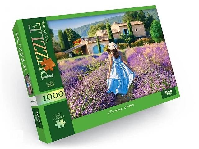 Пазл 'Provence, France' Danko Toys C1000-12-01, 1000 ел.