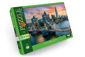 Пазл 'Tower Bridge, London' Danko Toys C1000-12-06, 1000 ел.