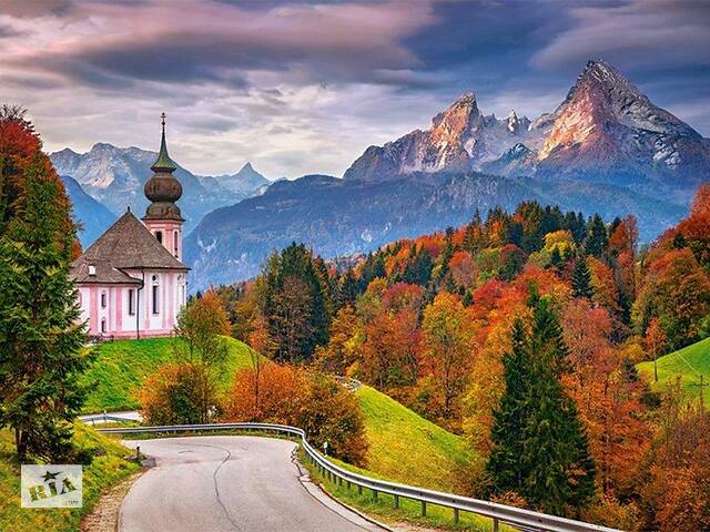 Пазлы Castorland 'Осень в Баварских Альпах, Германия' 2000 элементов 92 х 68 см C-200795