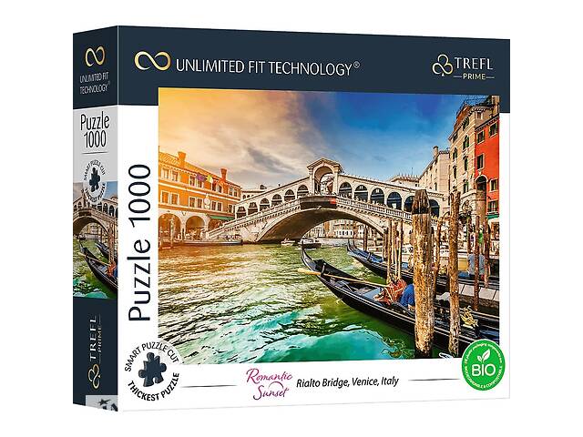 Пазлы Trefl 'Мост Риальто, Венеция, Италия' 1000 элементов серии Безграничная коллекция 68х48 см 10692