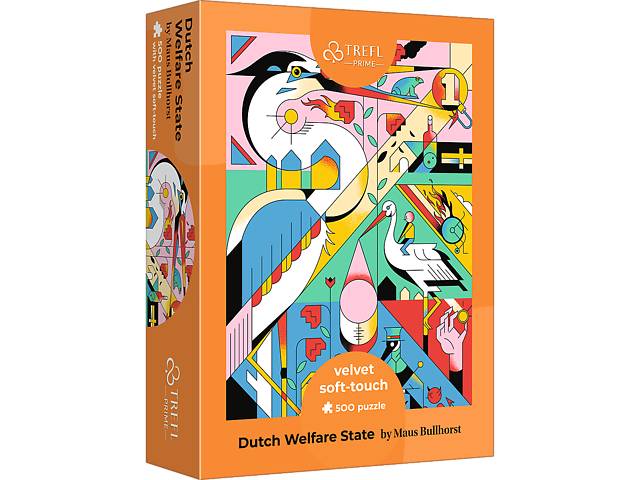 Пазлы Trefl 'Нидерландское благополучие' 500 элементов серии Velvet Soft Touch 48х34 см 37420