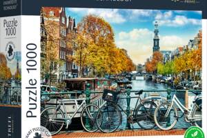 Пазлы Trefl 'Осень в Амстердаме. Нидерланды' 1000 элементов серии Безграничная коллекция 68х48 см 10702