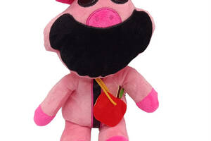 Плюшева Іграшка Усміхнені Звірята з Poppy Playtime Smiling Critters 'Хрюшка' Bambi POPPY(Pink) 20 см