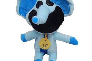 Плюшева Іграшка Усміхнені Звірята з Poppy Playtime Smiling Critters 'Бубба Буббафант' Bambi POPPY(Blue) 20 см