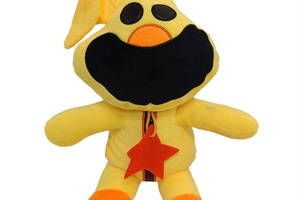 Плюшева Іграшка Усміхнені Звірята з Poppy Playtime Smiling Critters 'Кікінчікен' Bambi POPPY(Yellow) 20 см