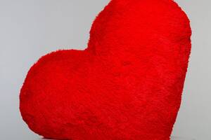 Плюшевая игрушка Mister Medved Подушка-сердце Красная 75 см