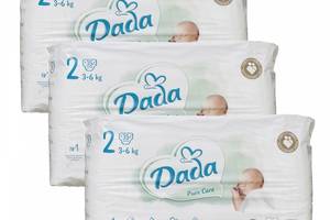 Подгузники Dada Pure Care 2 (3-6 кг) 105 шт